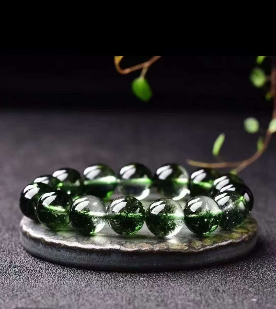 Green Crystal Bracelet