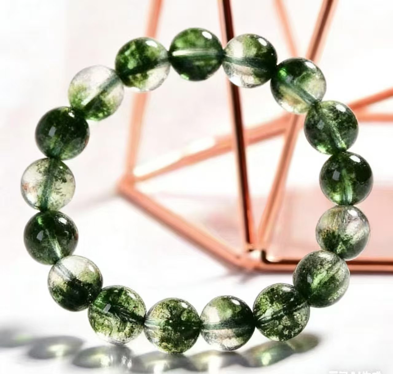 Green Crystal Bracelet - 图片 3