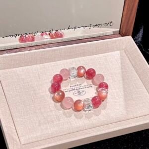 Strawberry Quartz Bracelet