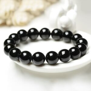 Black Tourmaline Crystal Bracelet